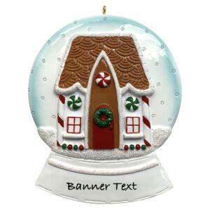 Gingerbread House Snowglobe