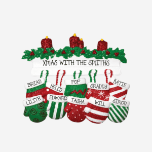 Red & Green Mitt Family 10