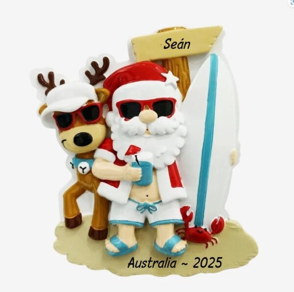 PX Beach Time Santa